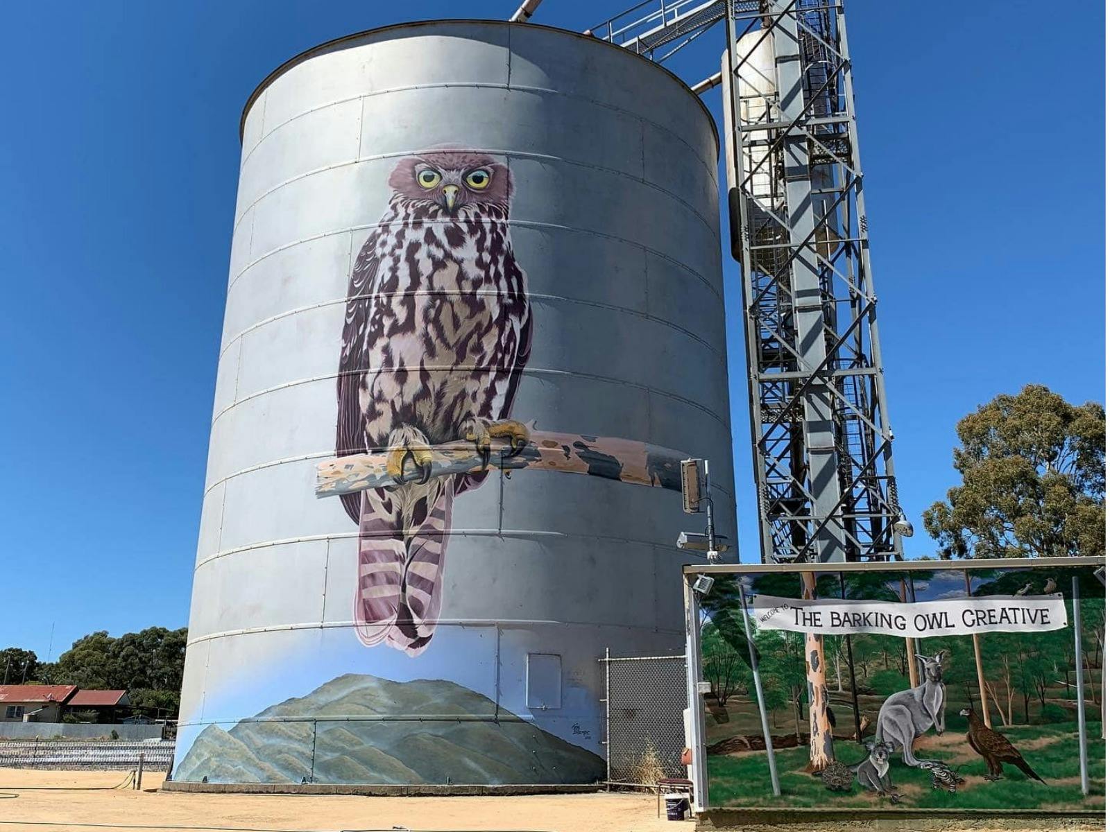 Avoca Silo Art