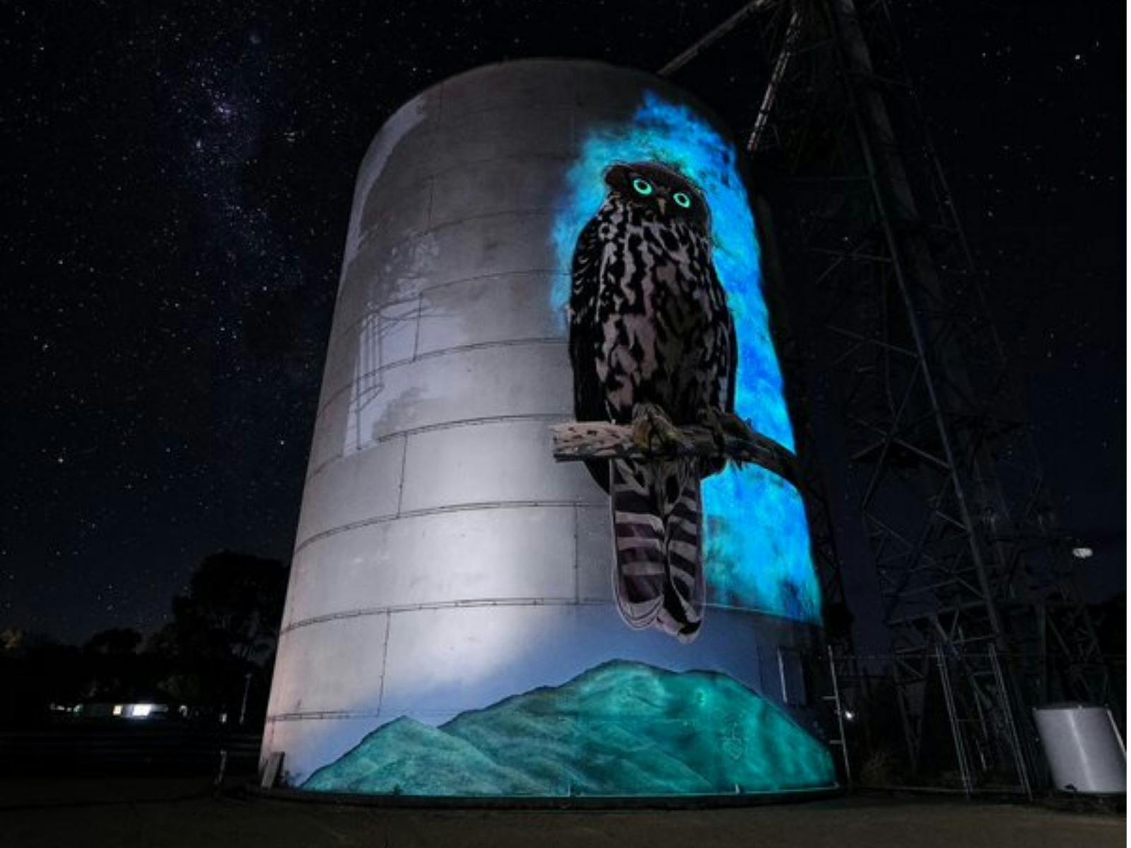 Avoca Silo Art