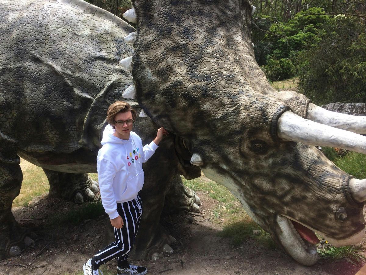 Triceratops and Daniel