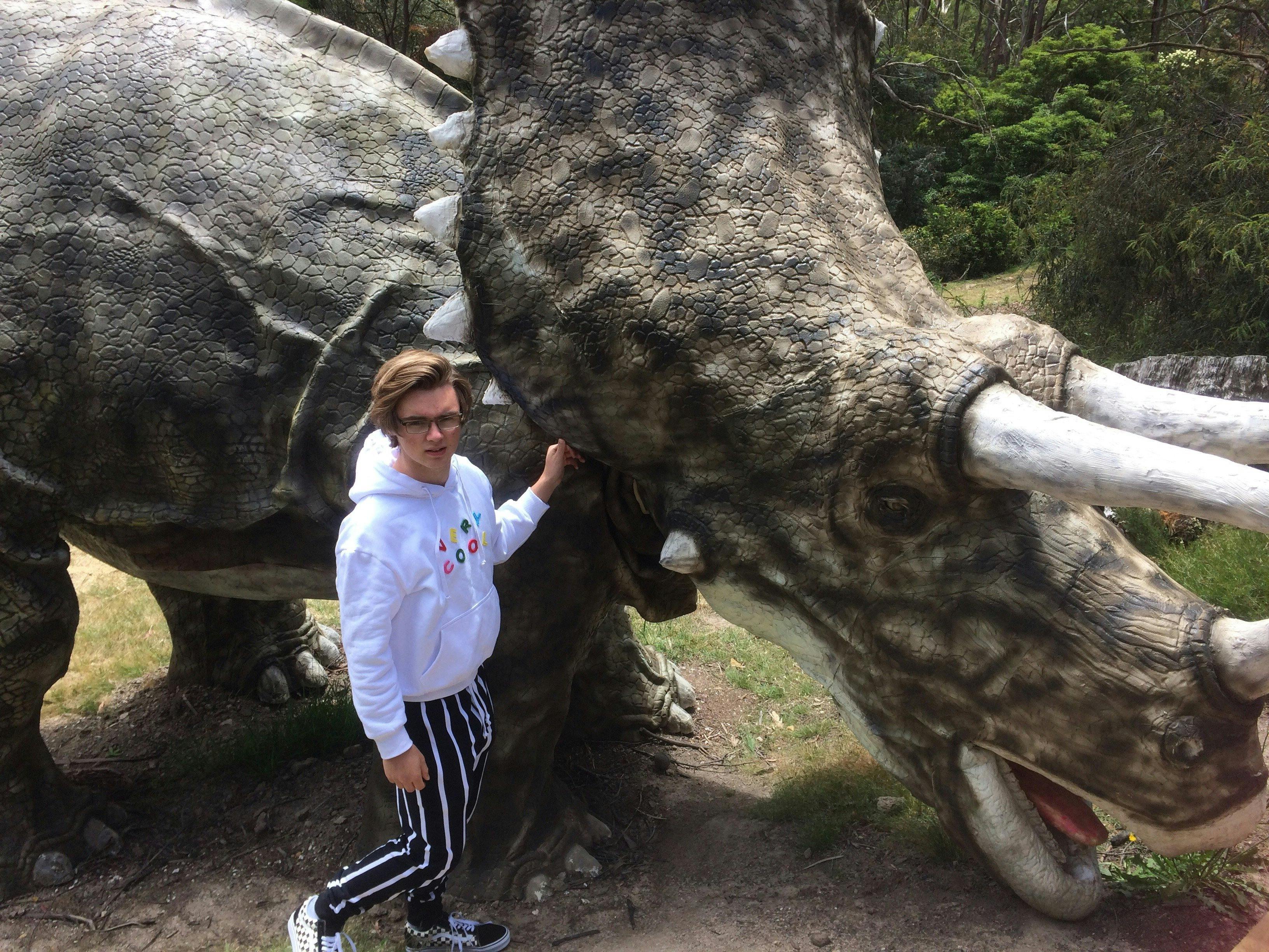 Triceratops and Daniel