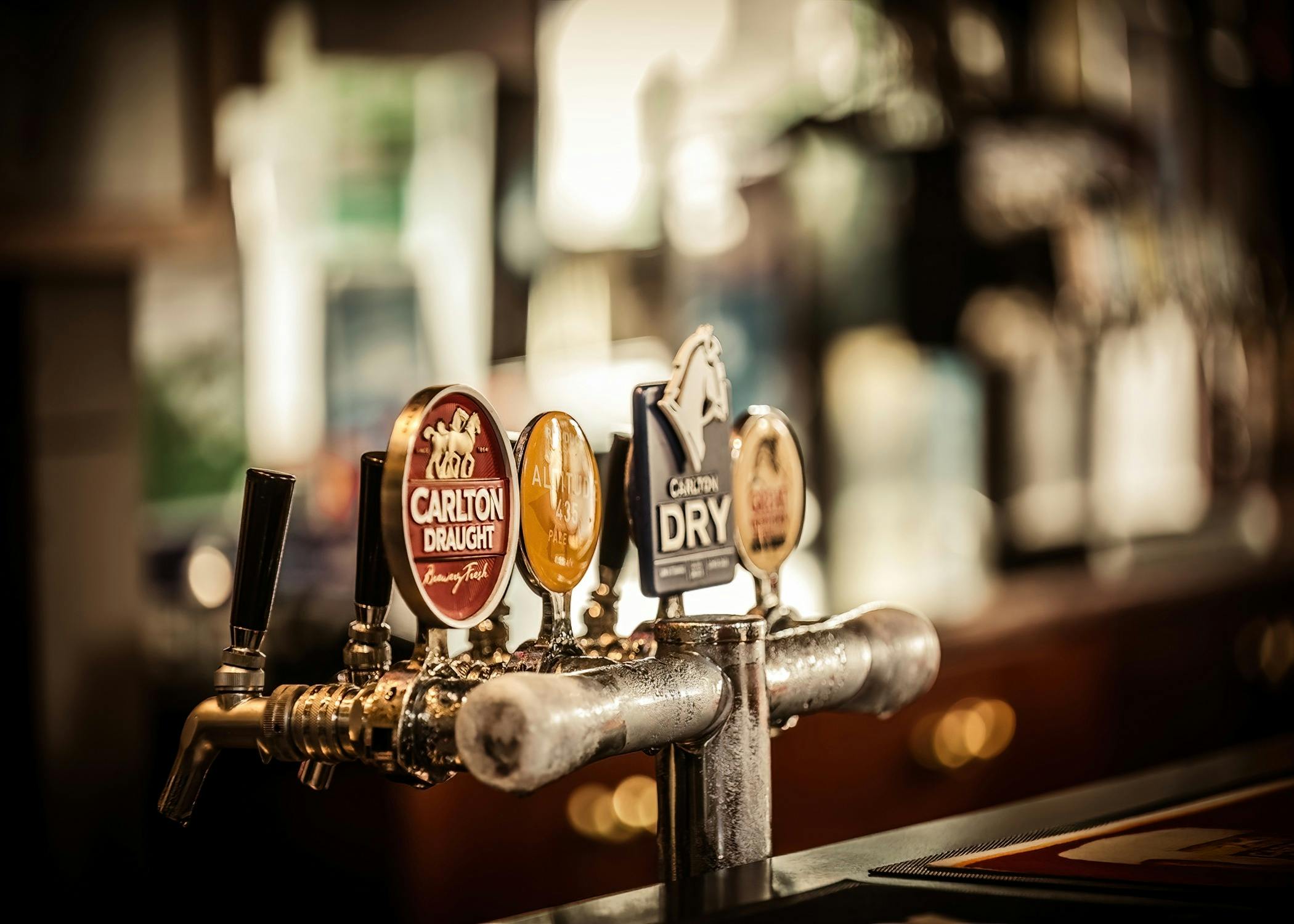 With a range of cold beers on tap you're sure to find one you like