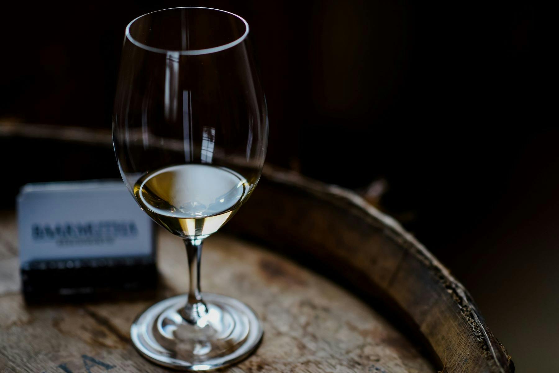 Beechworth Chardonnay, on a barrel