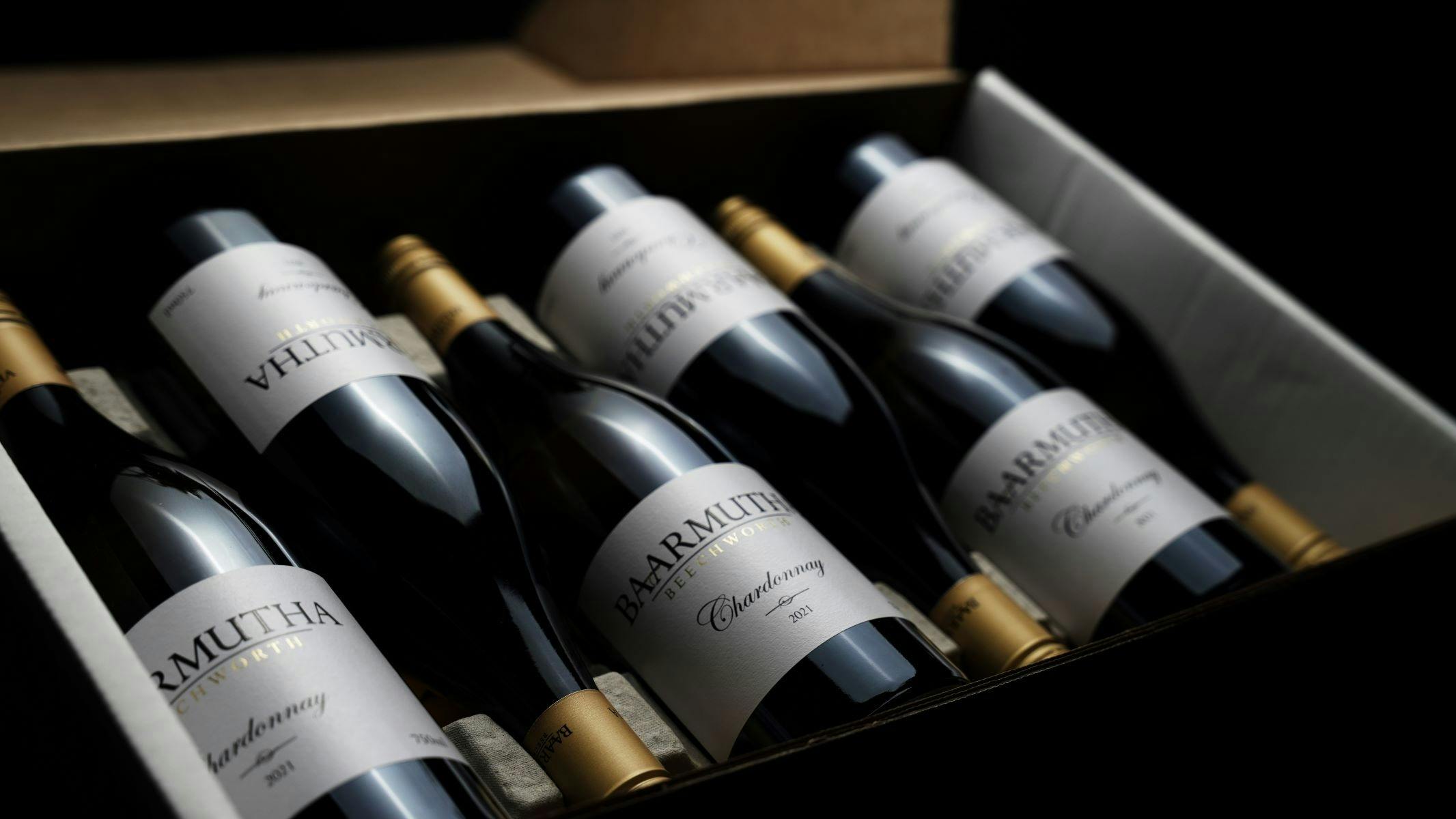 Beechworth Chardonnay, in a six-pack