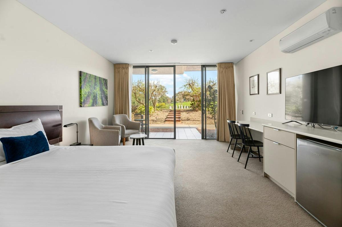 Garden Terrace Main Room with View