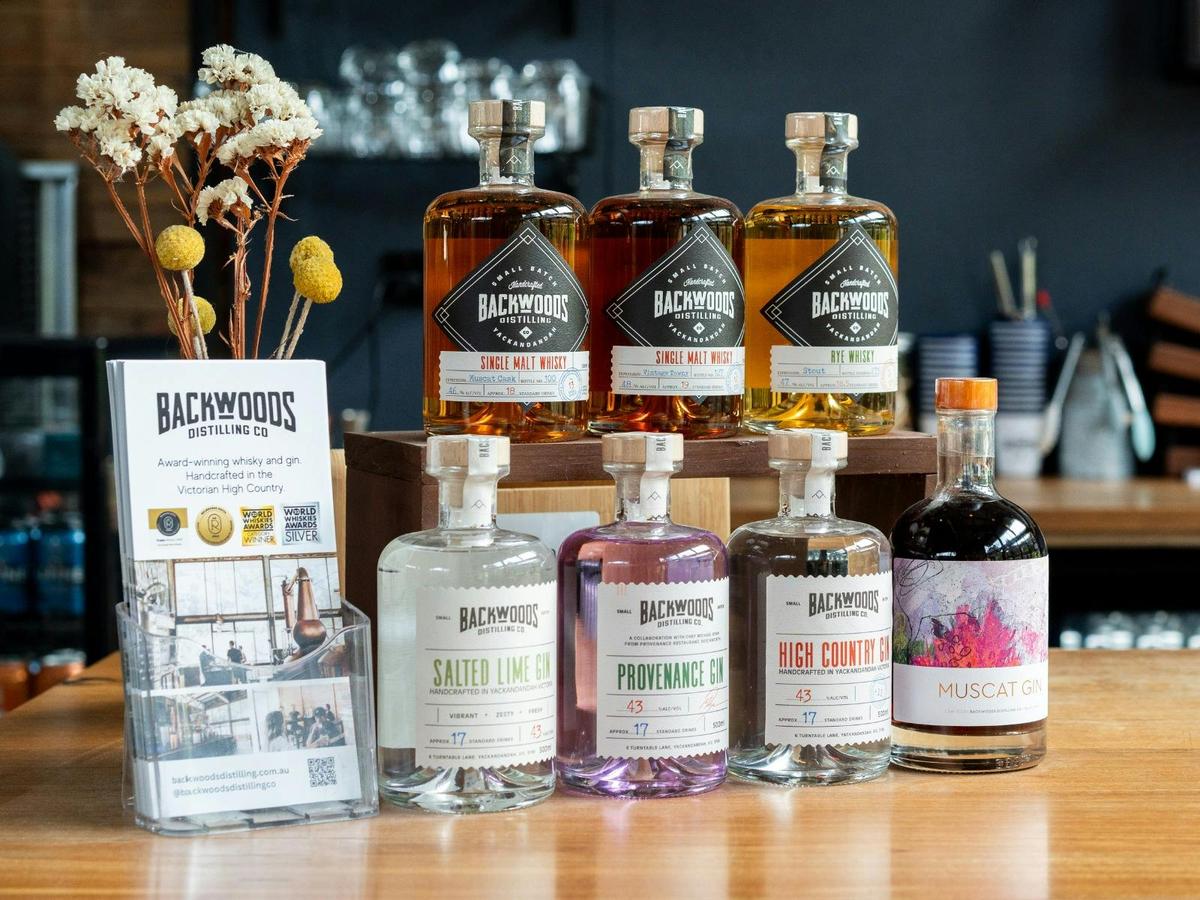Backwoods spirits range