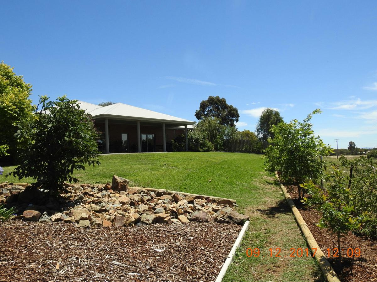 front of units