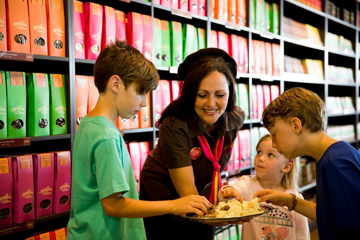Autopia Tours - Yarra Valley Chocolaterie free tasting samples
