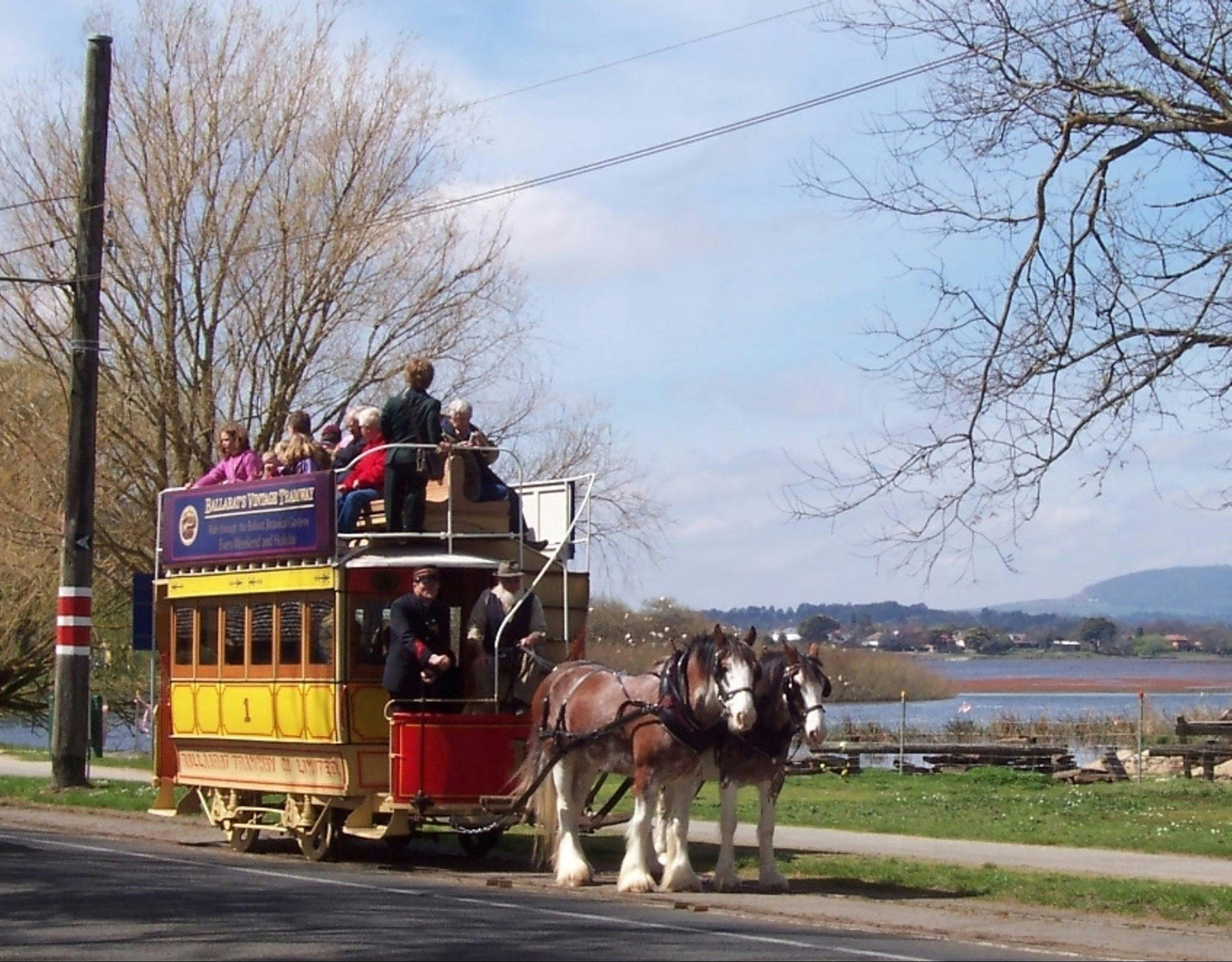 Ballarat Horse Drawn Tram No One