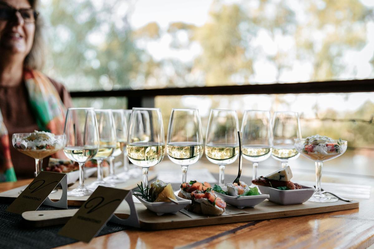Vermentino Vertical Wine Flight
