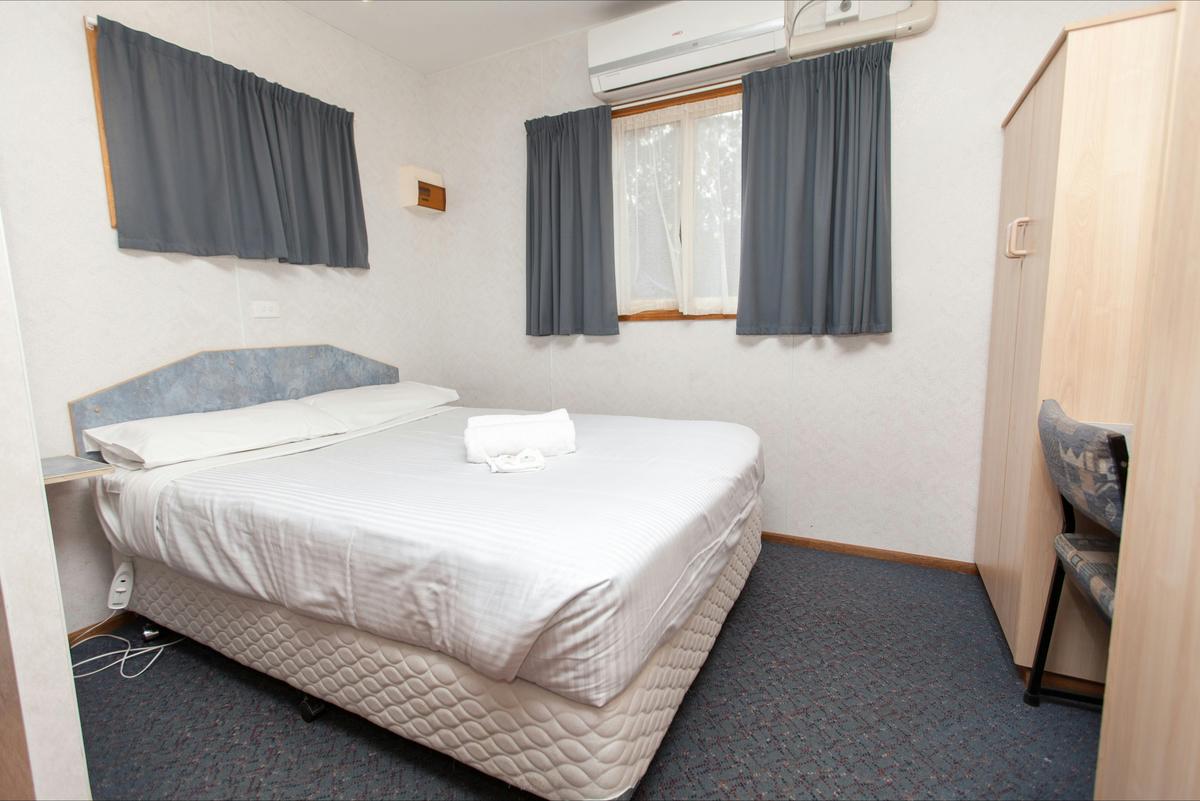 Family cabin double bed