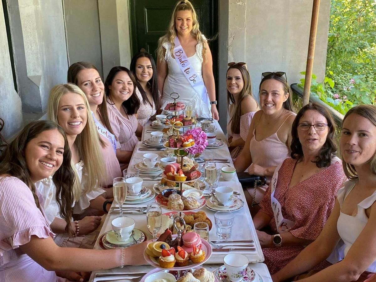 Hens Party High Tea at Bad Habits Café in Daylesford
