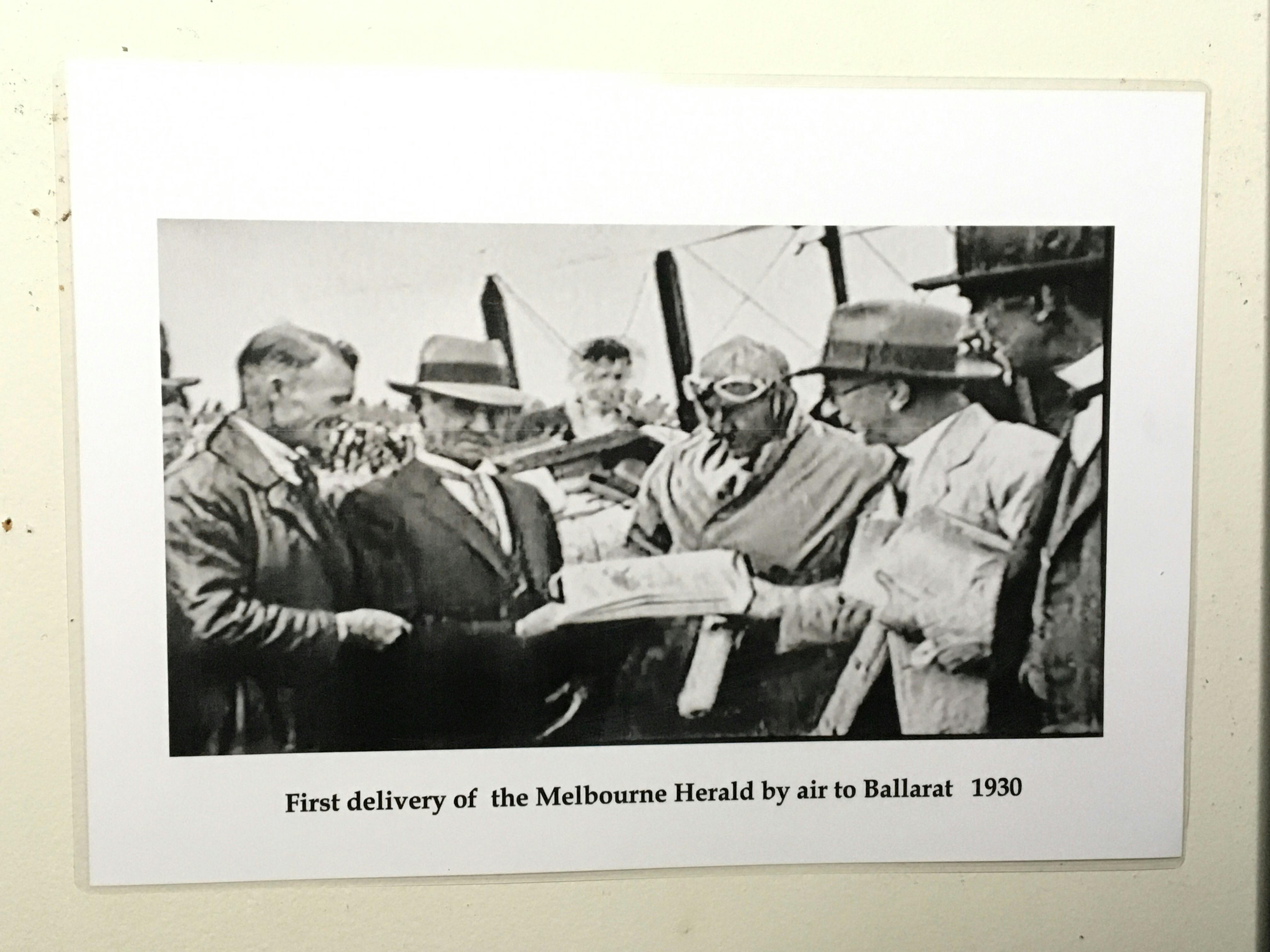 First Air mail delivery