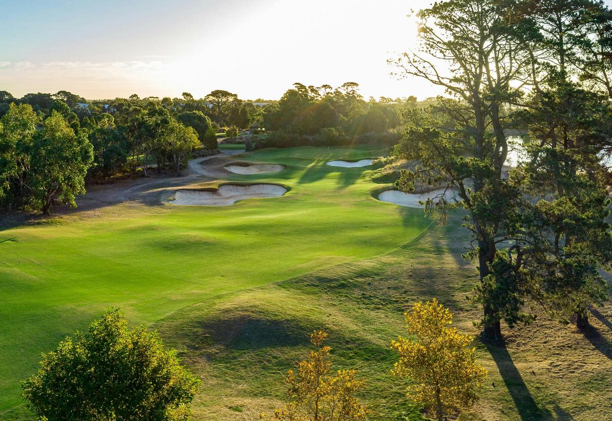 gold course at Ballarat Golf Club