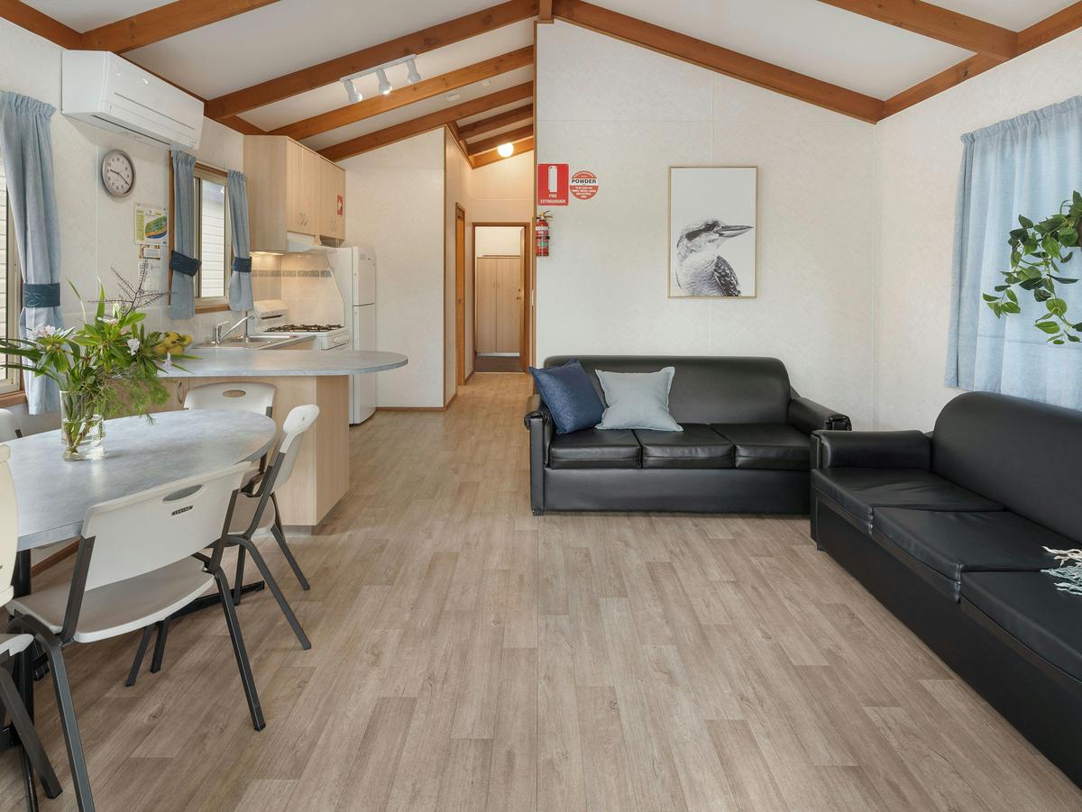 3 Bedroom Villa Interior lounge area, dining area and kitchen