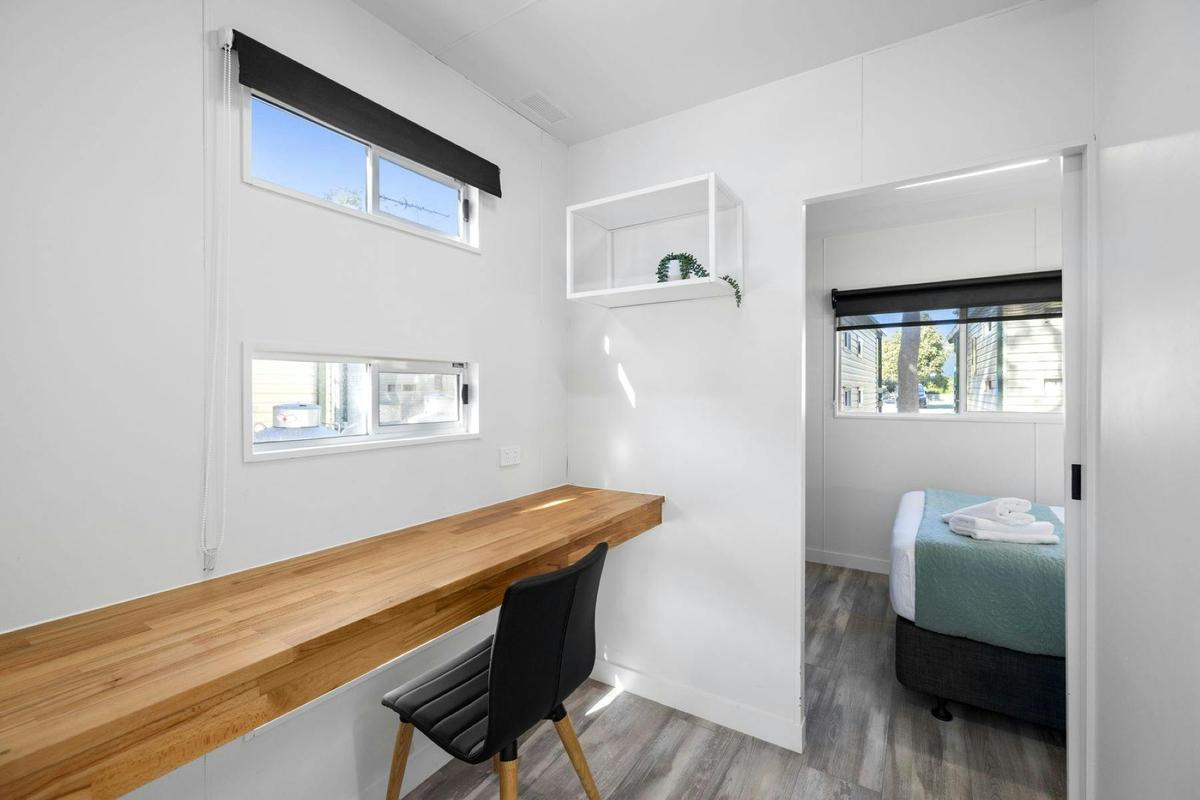 1 Bedroom Cabin Interior Desk