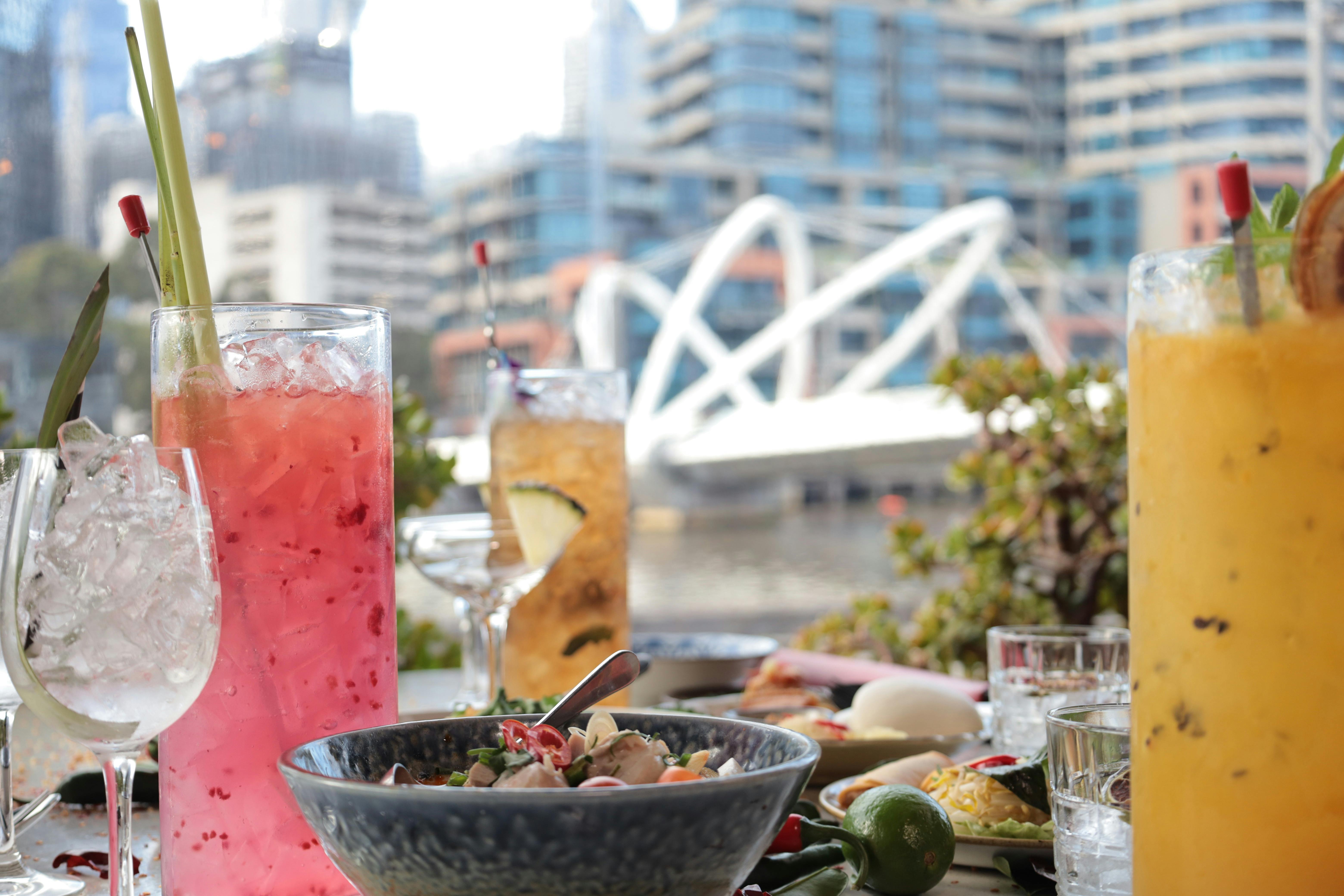 Hawker style Thai food and cocktails riverside