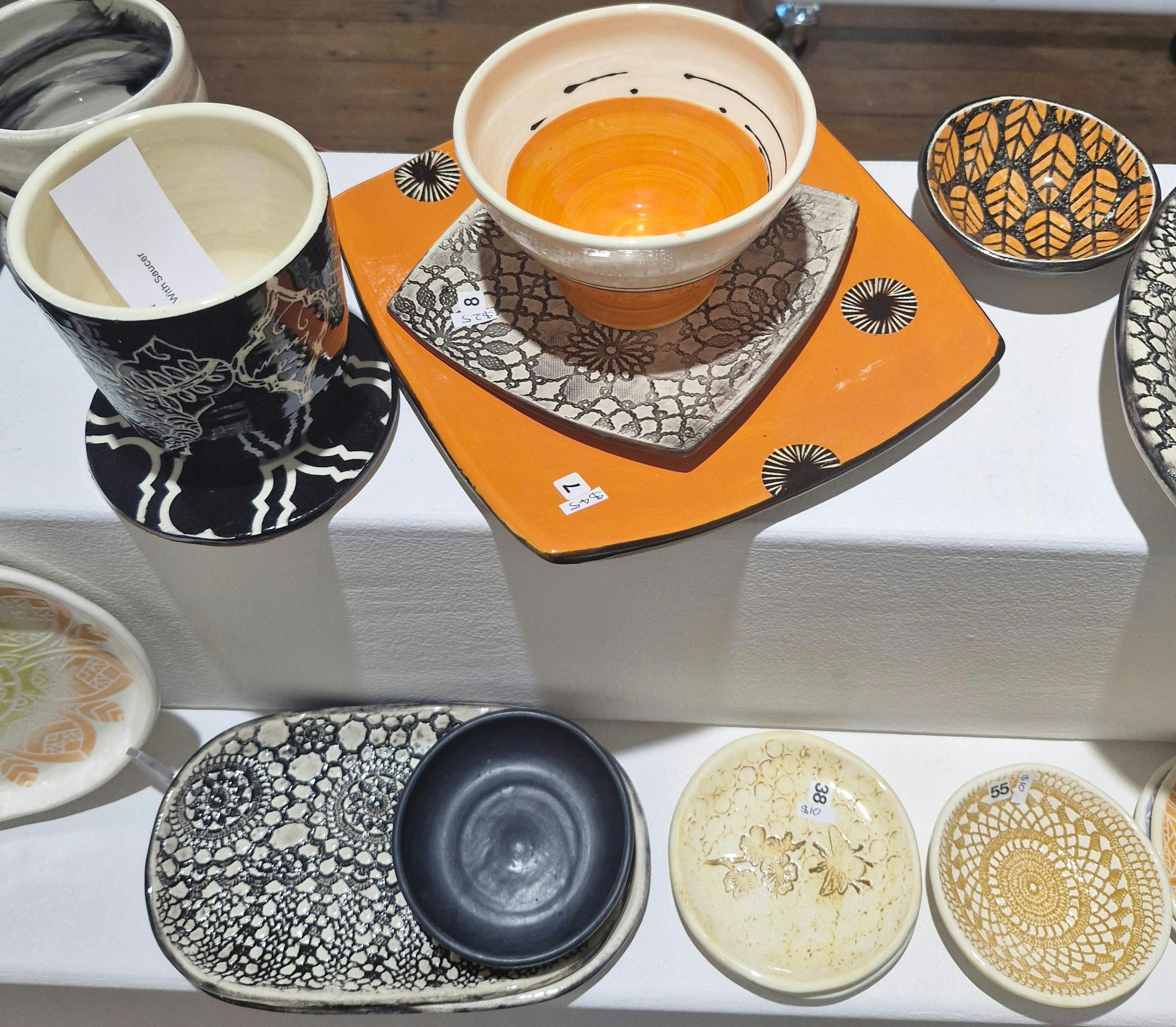 Ceramics by Sandra Lee Brown,