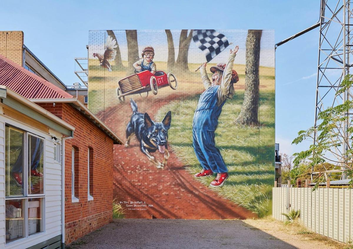 New artworks by local artist Tim Bowtell