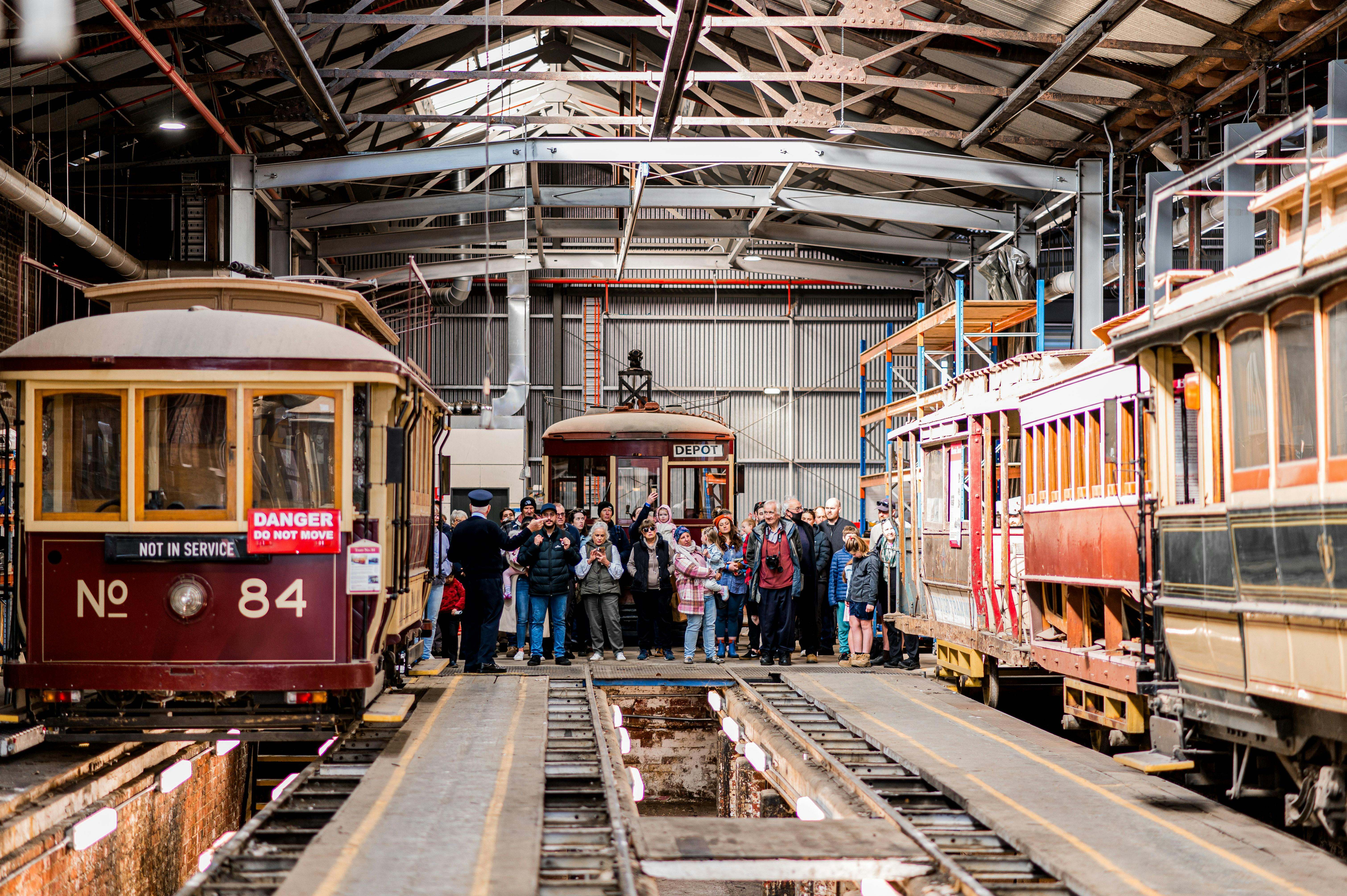 Bendigo Tramways Depot Discovery Tour