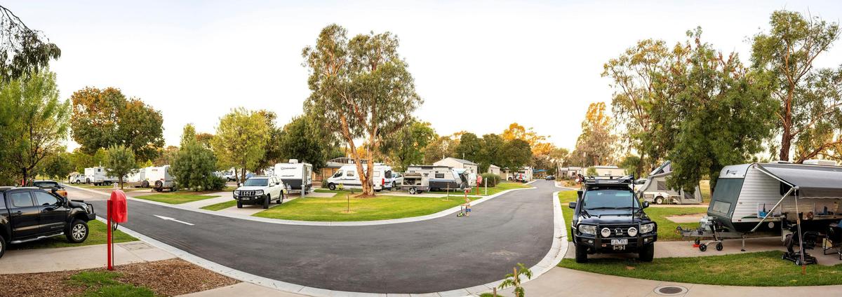 View from Glamping Tent