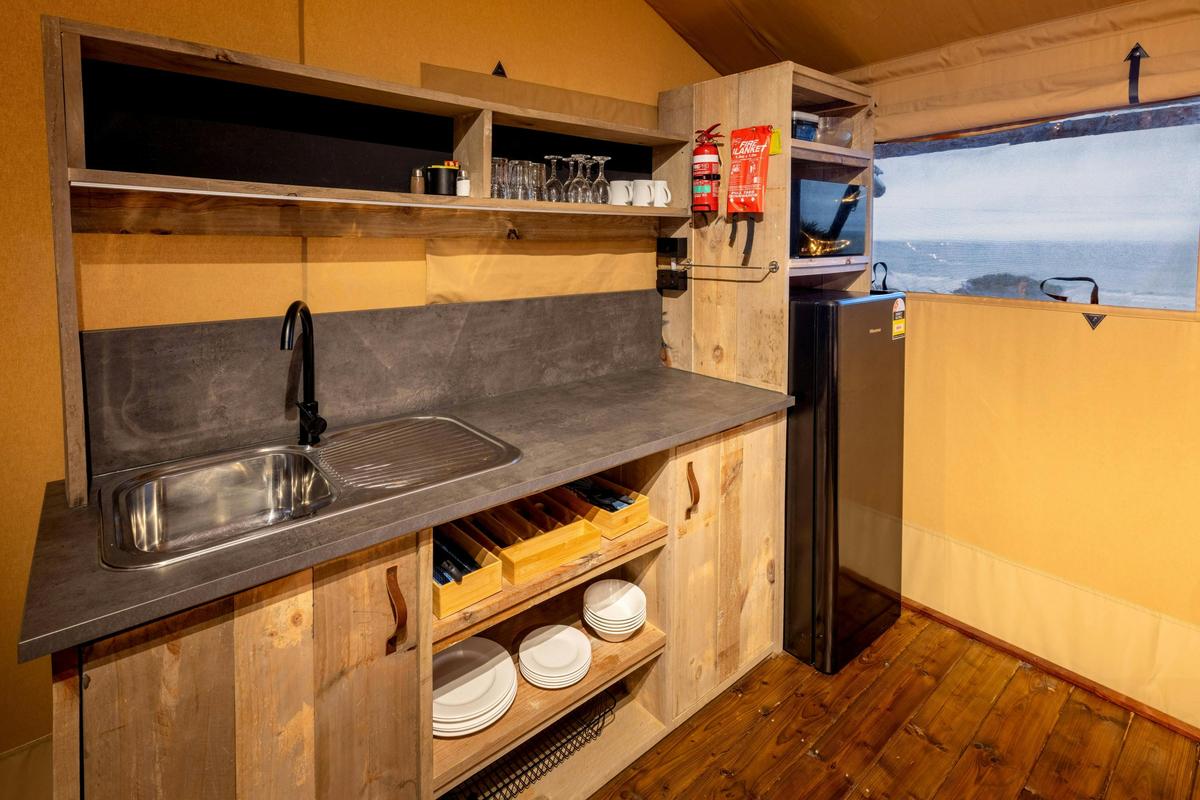 Beach Tent Kitchen