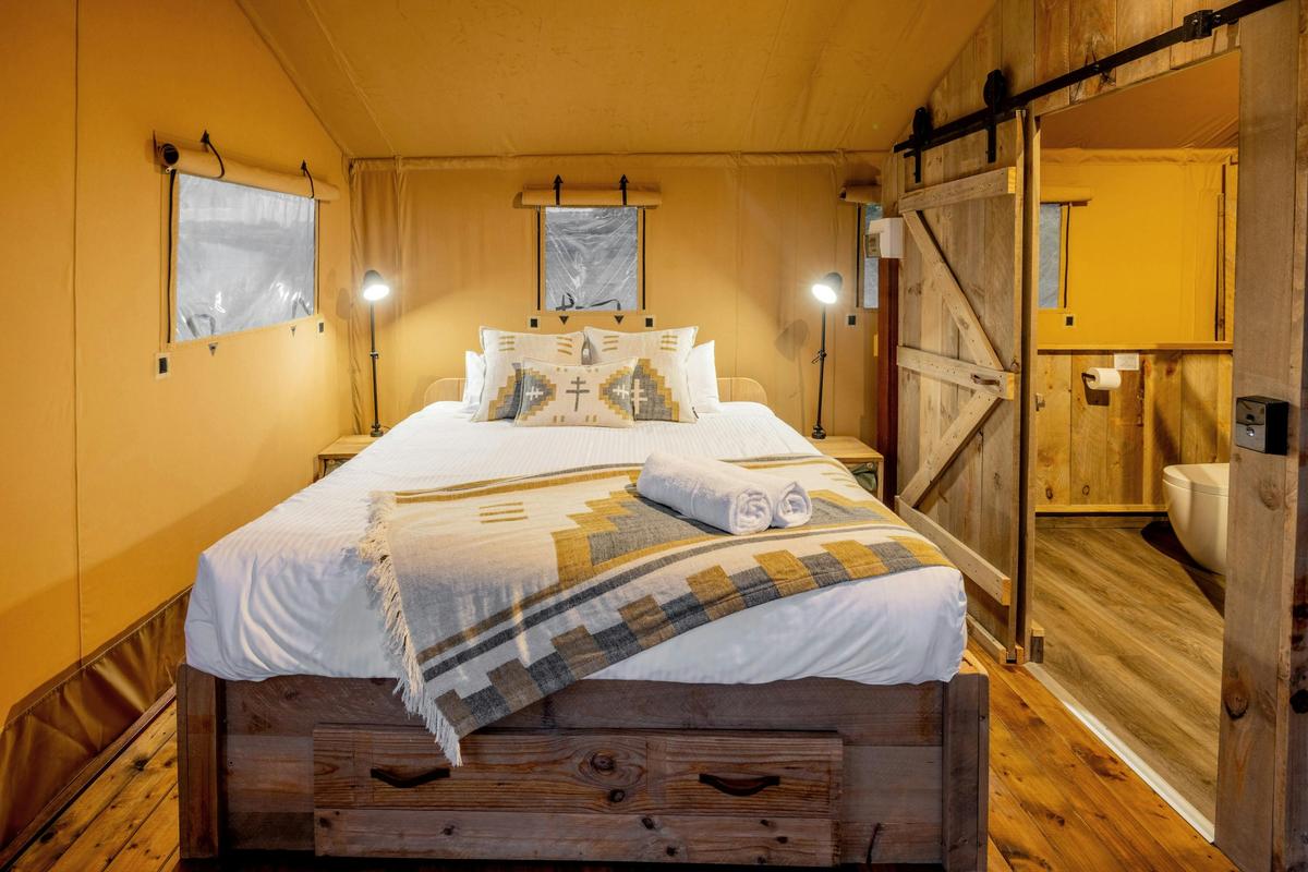 Beach Tent Bedroom