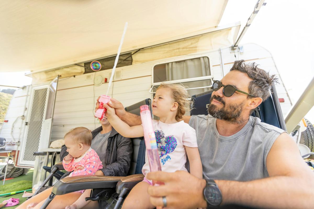Family camping