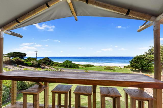 Beach Tent view