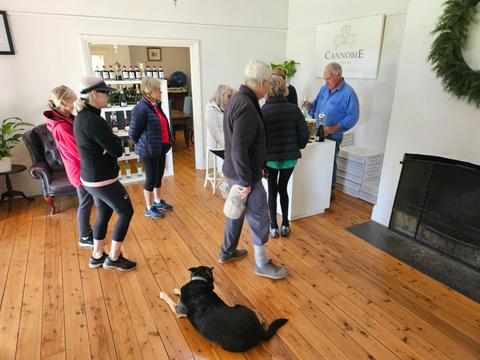 Rutherglen wine tasting