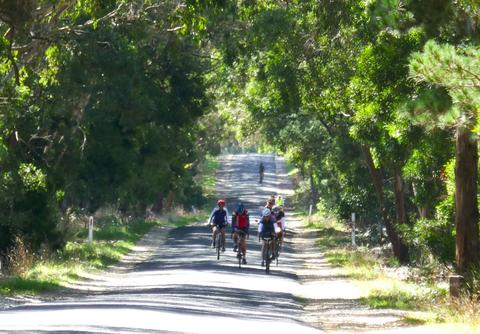 Quiet country road riding