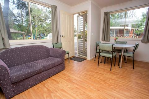 Swagman Two Bedroom Cabin Spacious Open Plan Living Lining