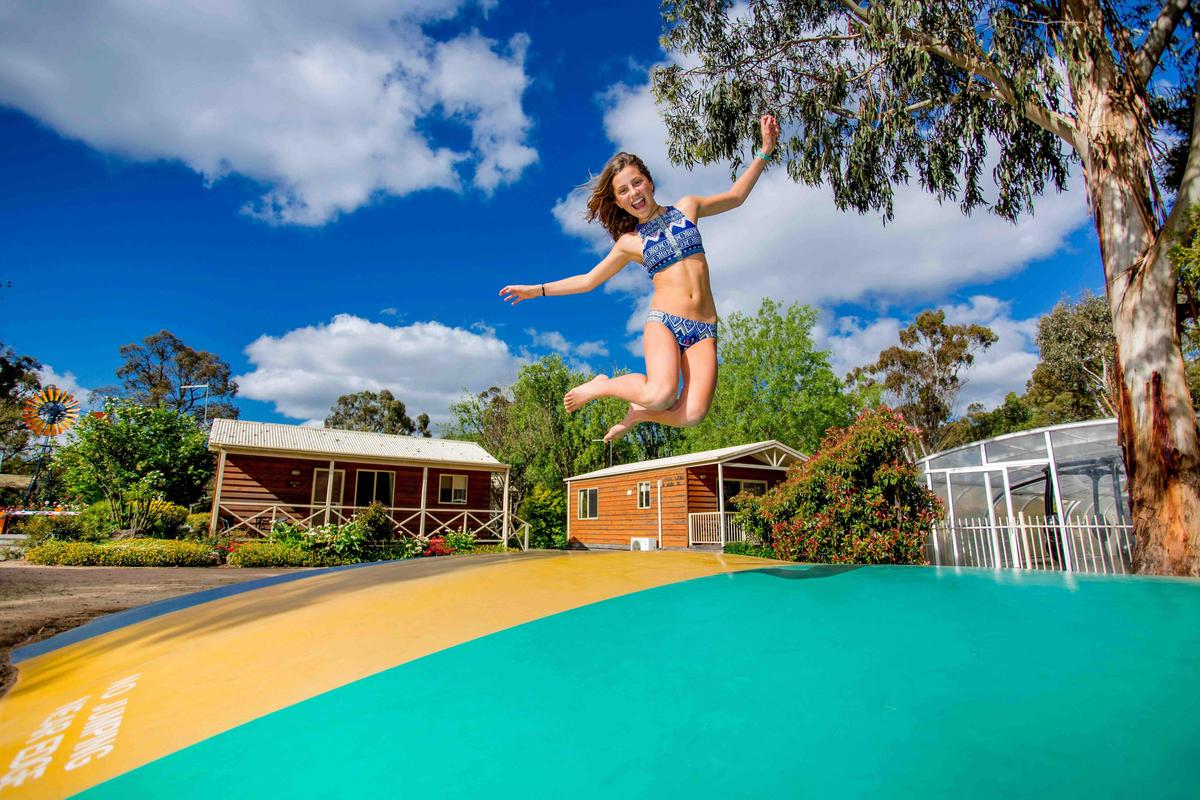 Giant Jumping Pillow fun for all ages