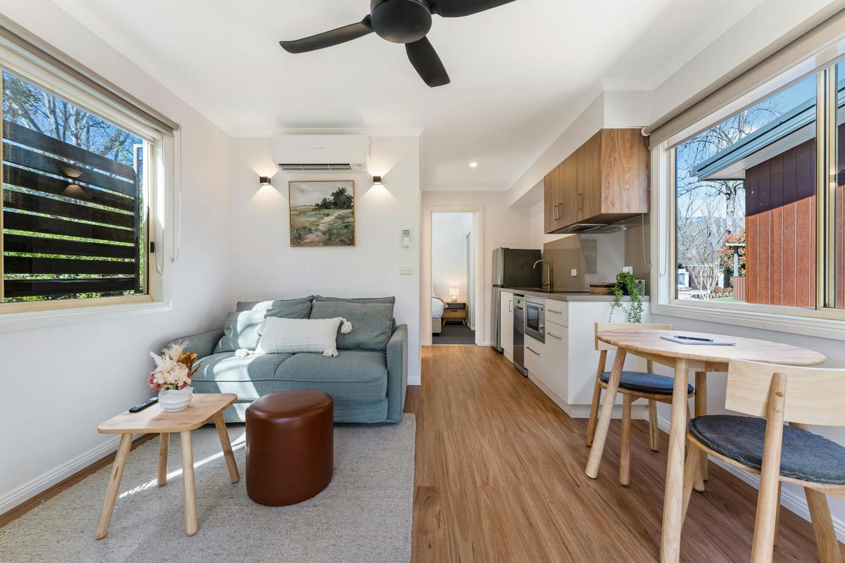 Luxury Riverside One Bedroom Villa| Tasman Holiday Parks - Bright