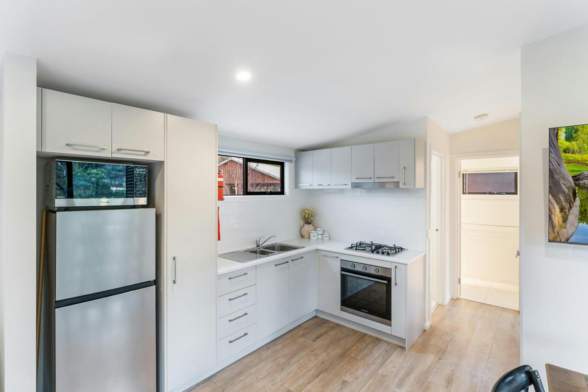 Luxury Riverside Two Bedroom Villa | Tasman Holiday Parks - Bright