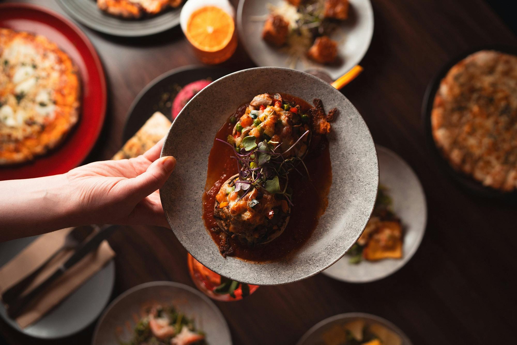 Black Sheep Geelong Stuffed Mushroom