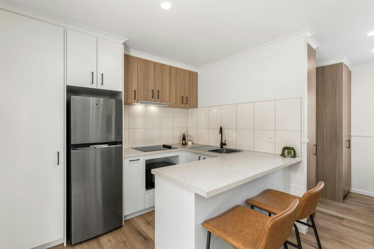 Motel Unit Kitchen