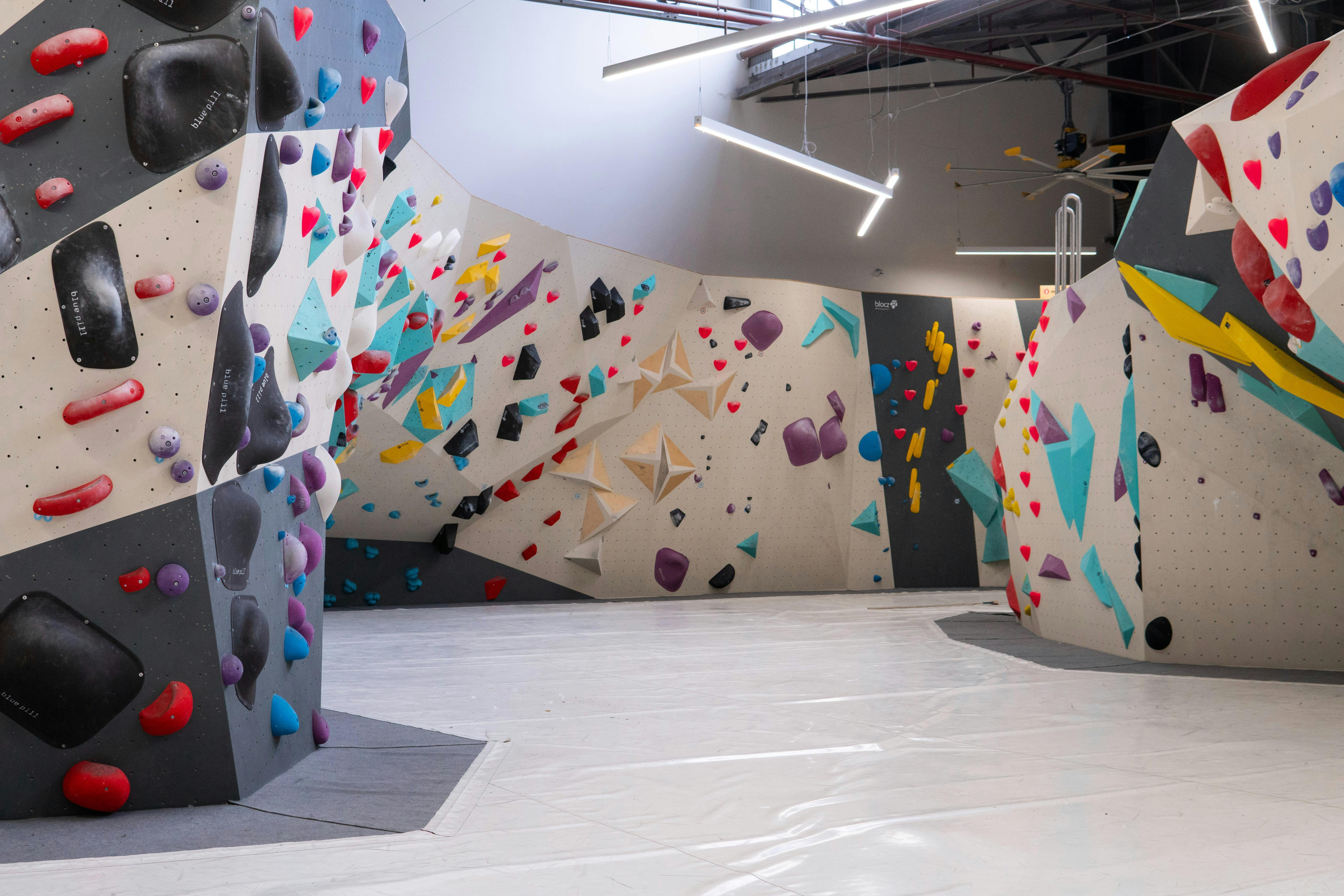 Picture of main climbing area.