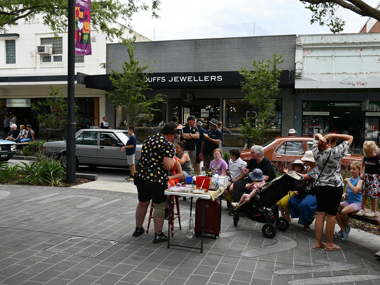 Fun activities on opening day