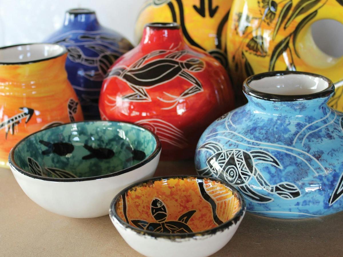 BNYM range includes platters, bowls, vases, urns, coolamons and small giftware