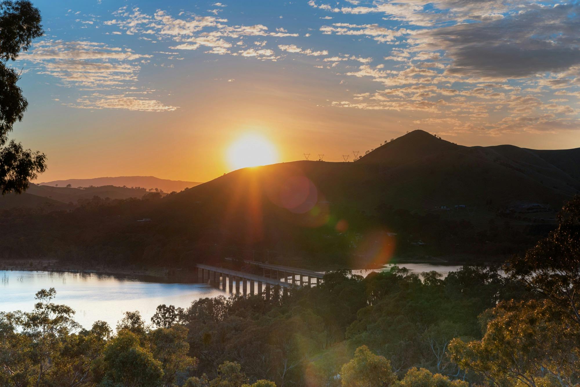 Bonnie Doon Bridge from Daisy Hill Lodge