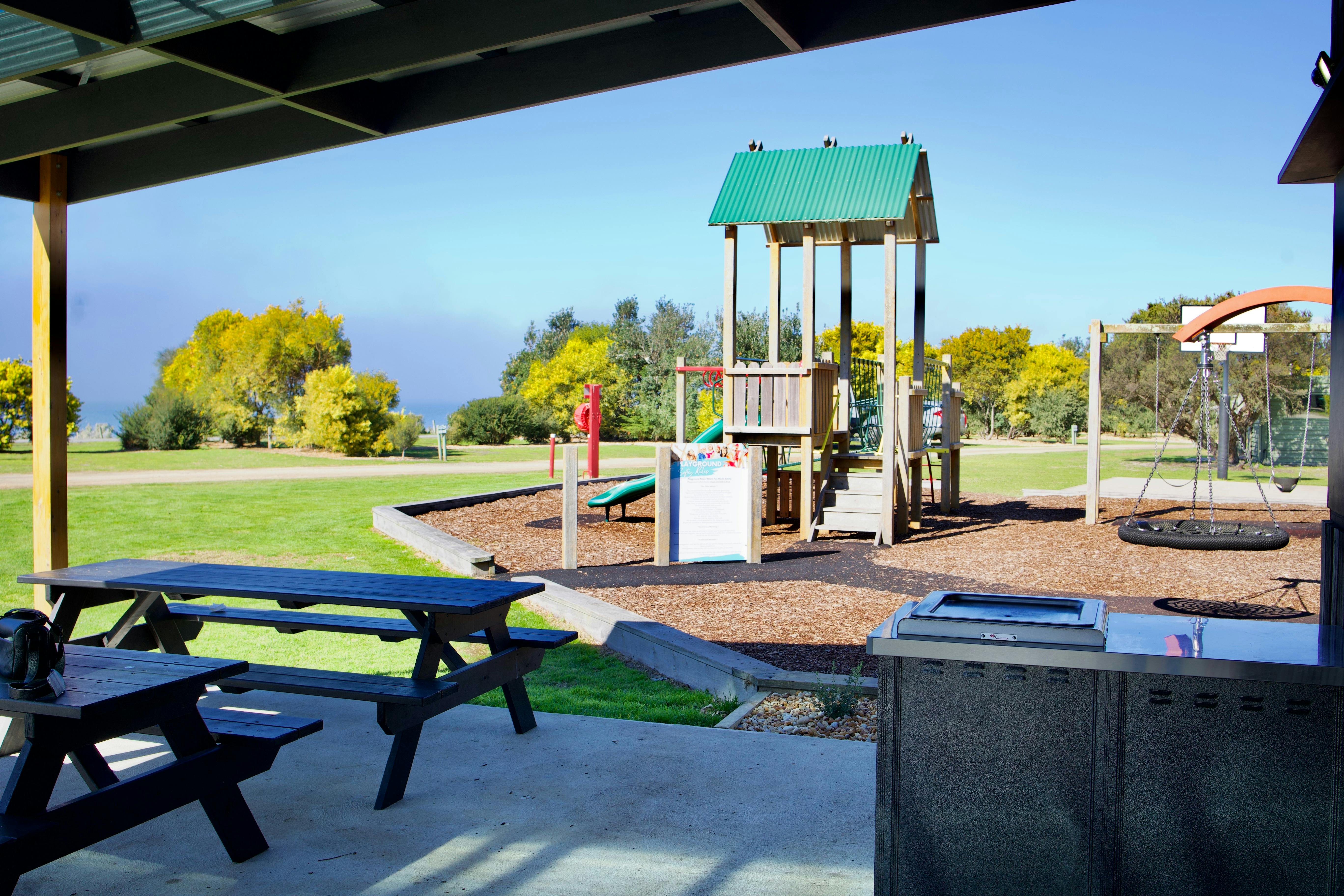 Communal Kitchen and Playground