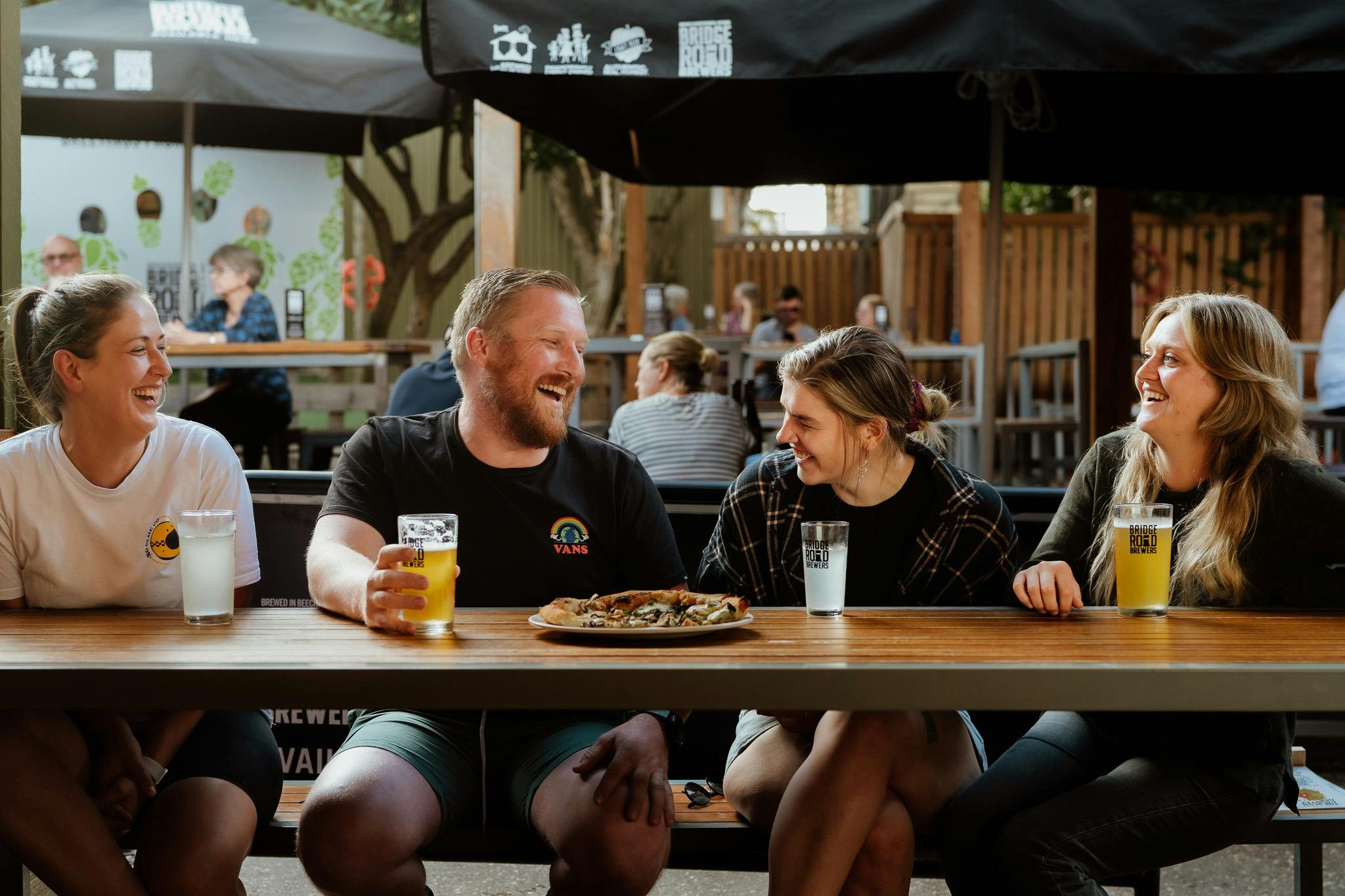 Beer Garden at Bridge Road Brewers