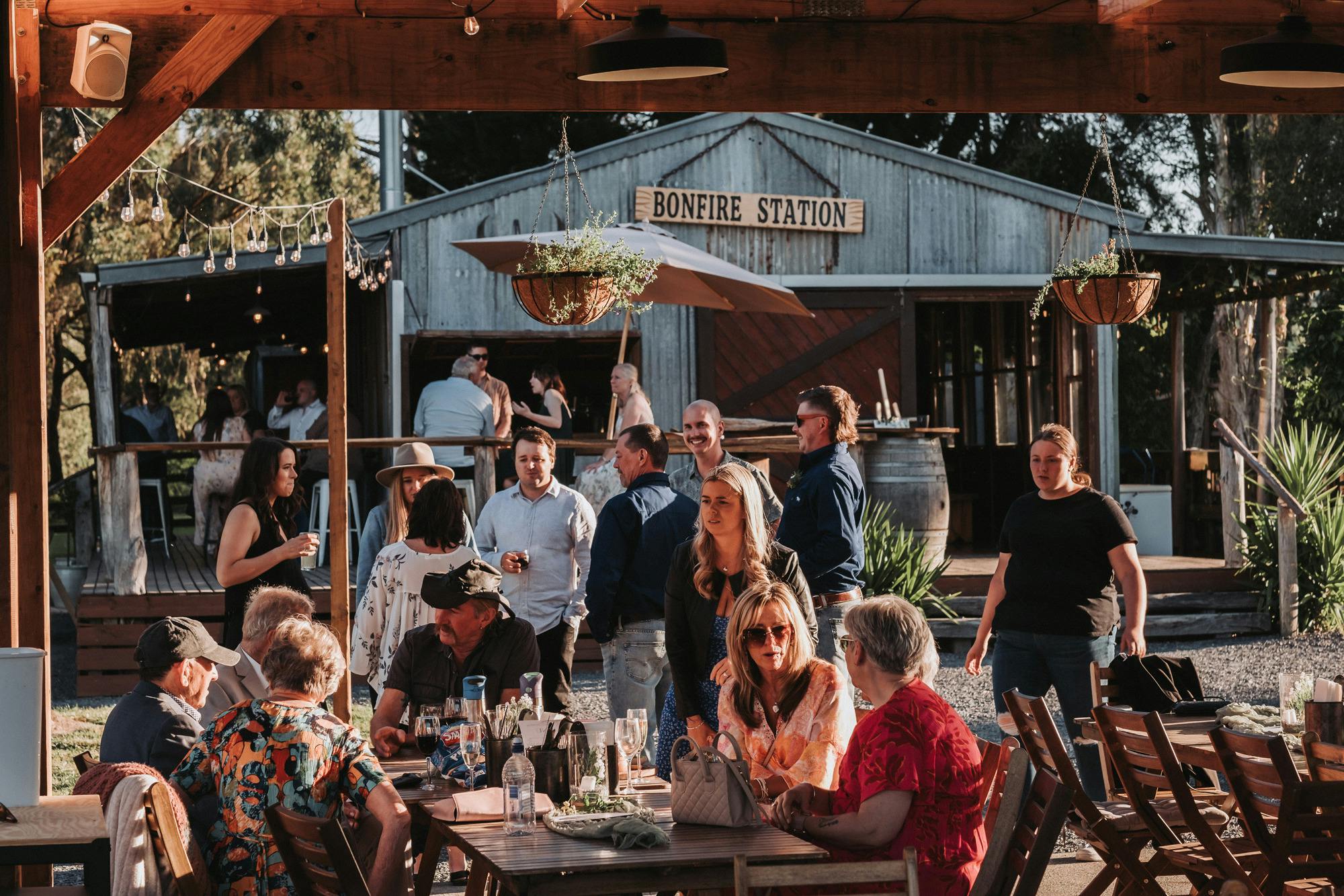 Bonfire Station Beer Garden