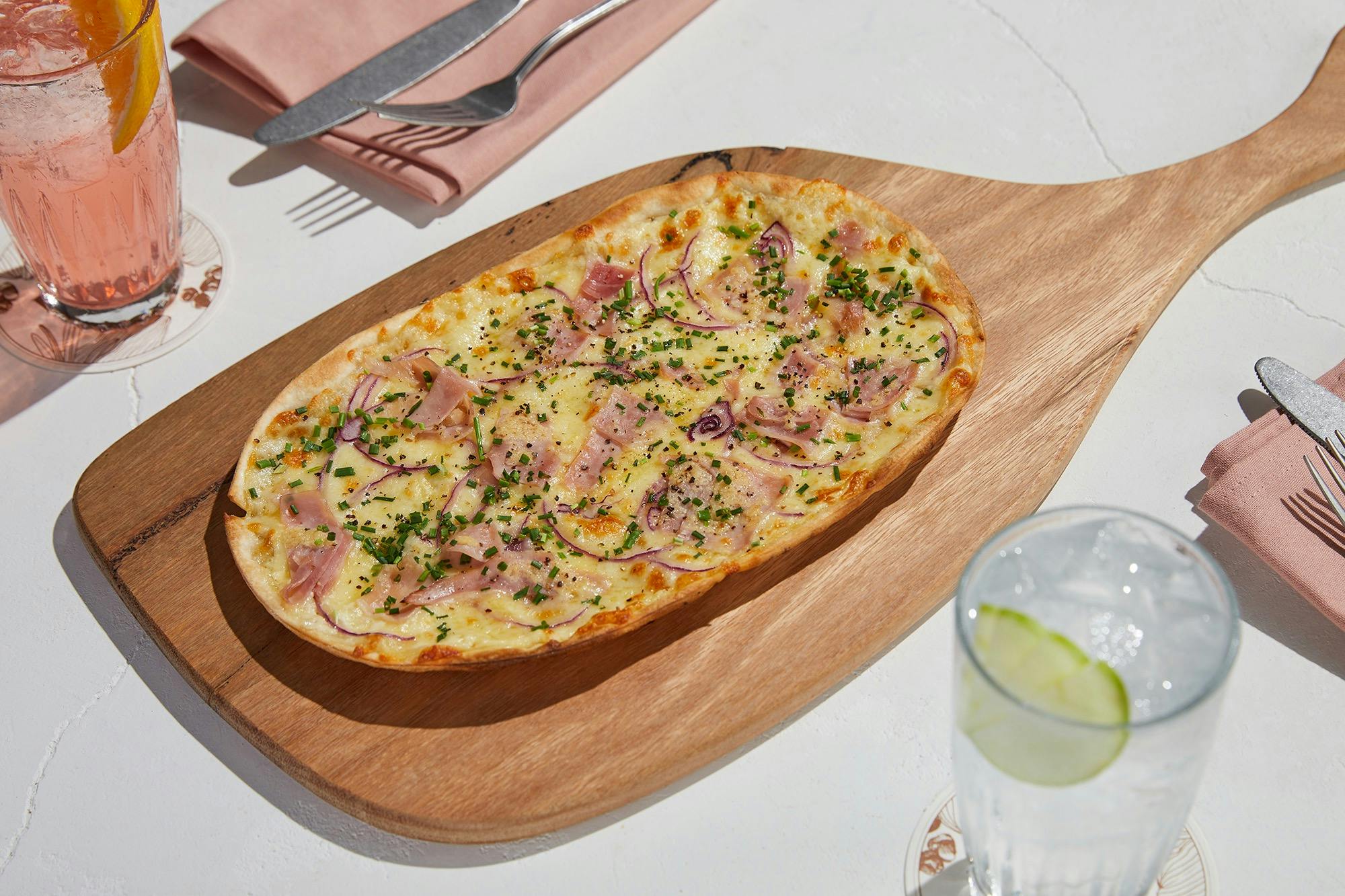 Hot and scrumptious Flammekuche