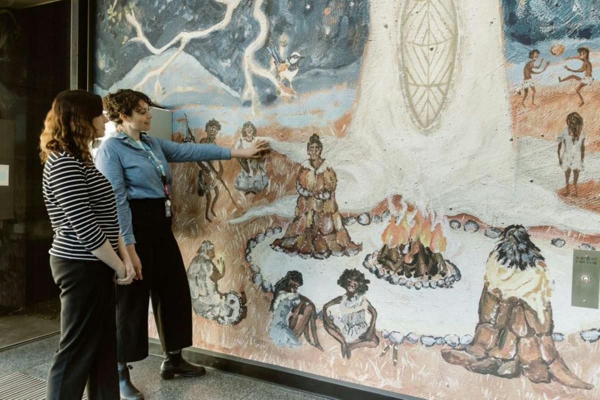 Walking Tour at the Welcome to Country in Town Hall