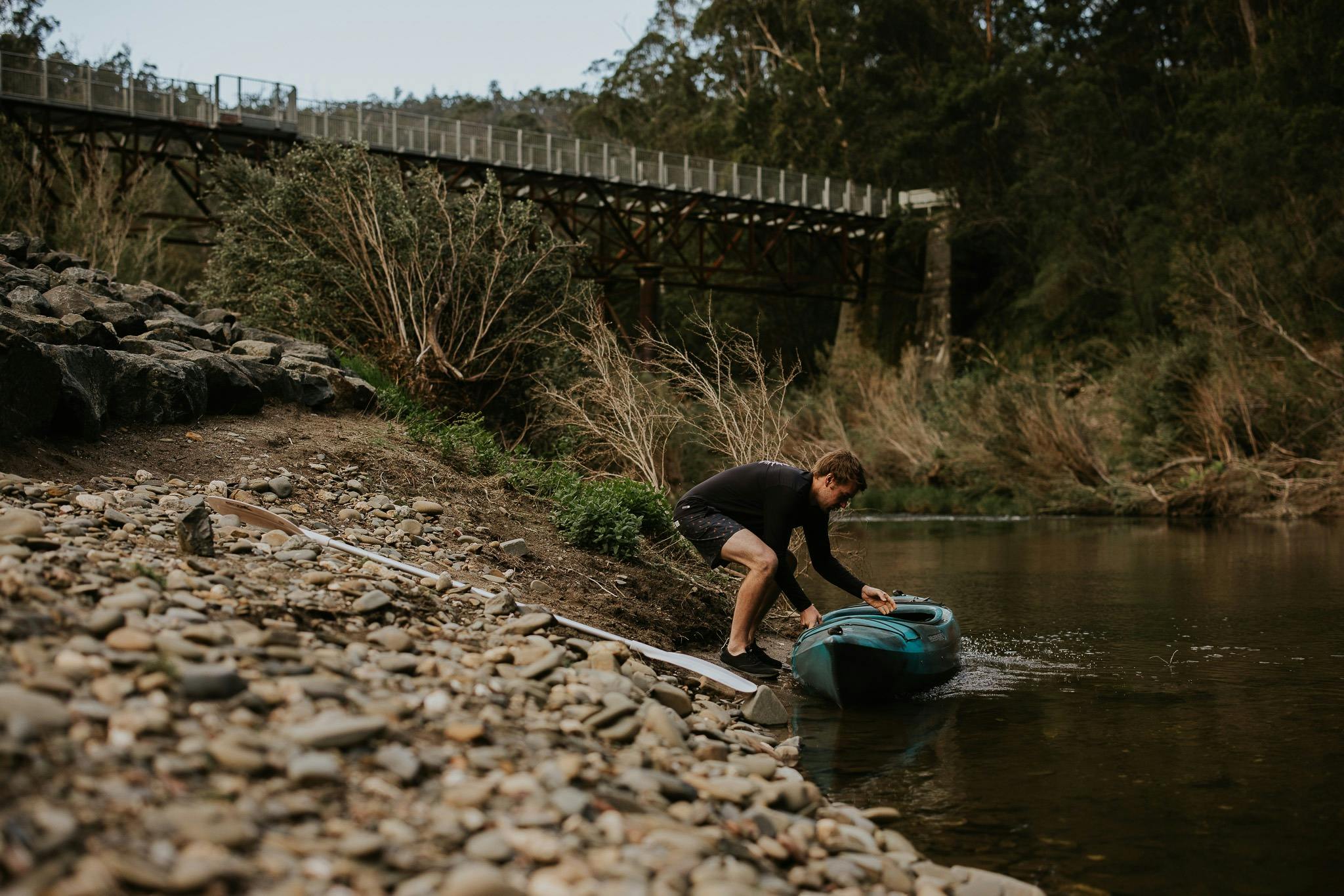 Make the most of paddling on the Thomson River