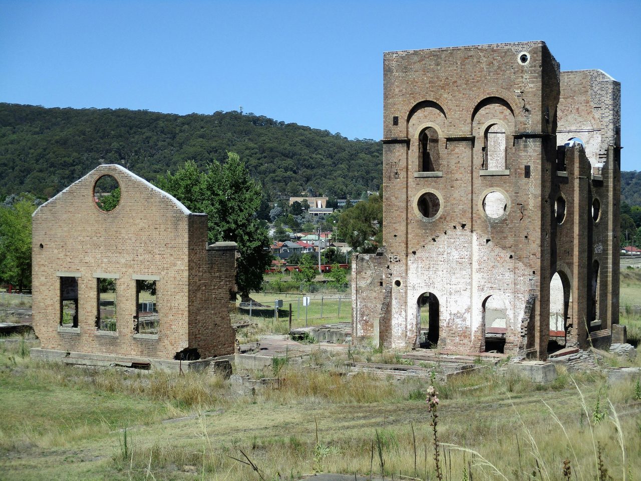Remains of the Blast Furnace, Lithgow
