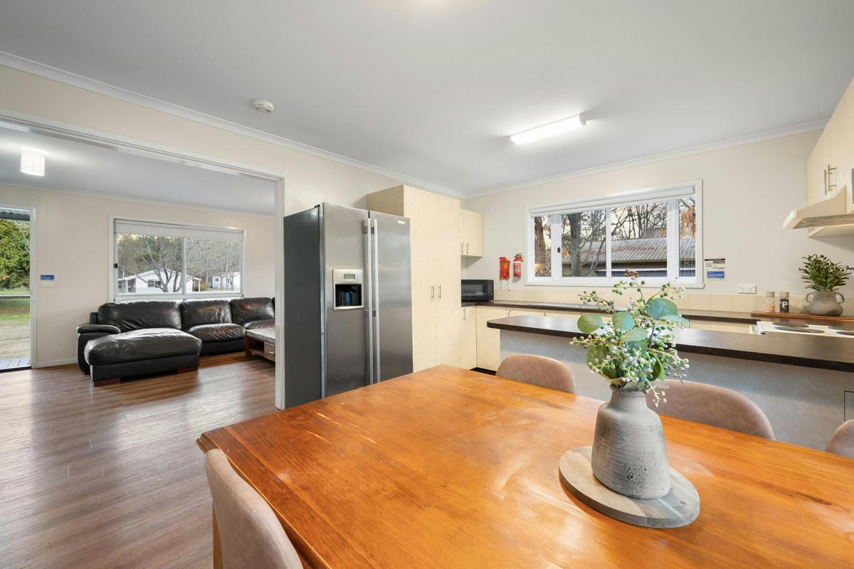 Kitchen, dining.