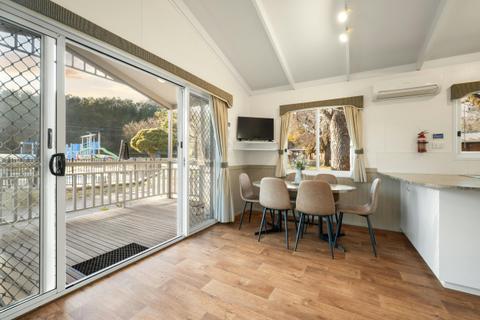 Dining and verandah.