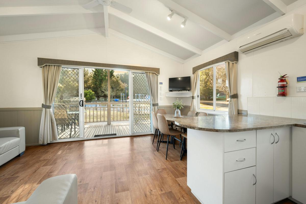 Kitchen, dining.